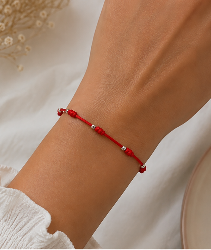 pulseira 7 nós prateada