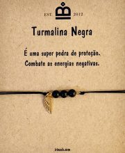 Pulseira Turmalina Negra – Proteção e Estilo | IrinasB
