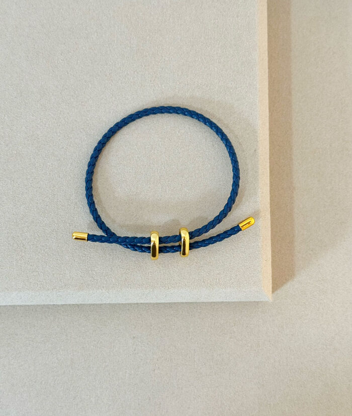 pulseira cruzada azul 3