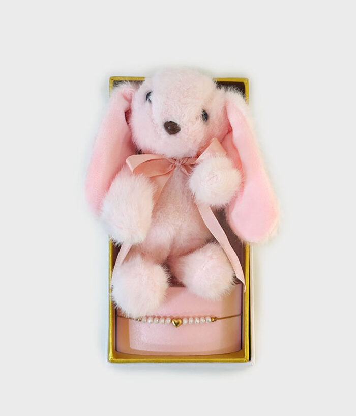 conjunto peluche e pulseira 3